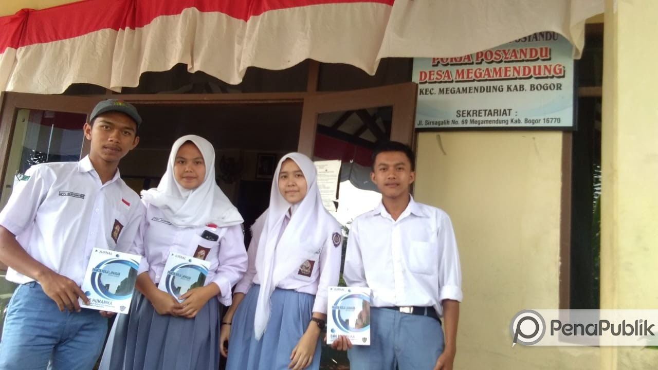 Empat Siswa SMK Humanika Cisarua Lakukan Prakerin Di Desa Megamendung_PenaPublikcom