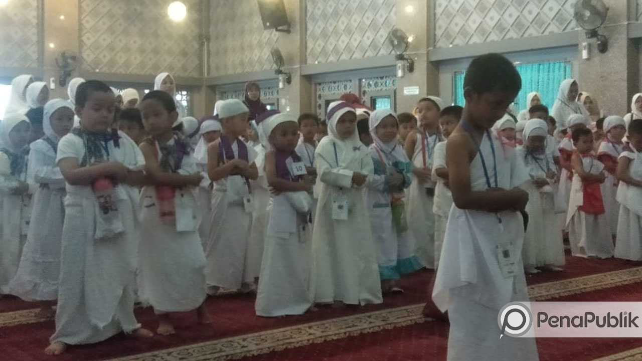 K Se-Kecamatan Bogor Selatan Belajar Manasik Haji di Masjid Raya_PenaPublikcom (1)
