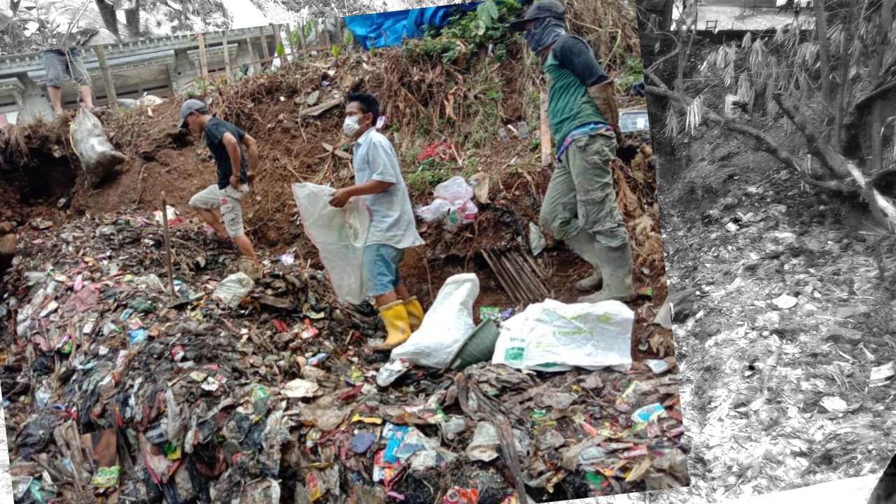Sampah Menggunung, Pemdes Ciawi Bangun Saluran Air dan Gorong-Gorong (1)