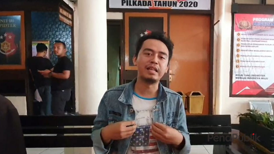 Sambil Nangis Penghina Wartawan Ini Akhirnya Diringkus Dan Ditahan Polresta Sukabumi