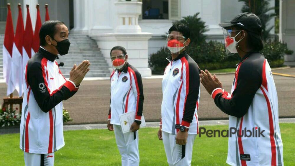 Presiden Jokowi Kirimkan Puluhan Atlit Untuk Wakili Indonesia Ke Olimpiade Tokyo.jpg