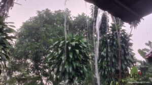 3 Hari Berturut-turut, Hujan Guyur Wilayah Tamansari