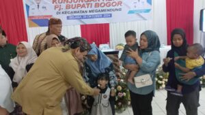 Saat Kunker di Megamendung, Pj Bupati Bogor Kewalahan Ditanya Soal Anggaran Stunting