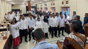 PPS Kelurahan Cisarua Lantik 91 KPPS Jelang Pilkada Serentak 2024