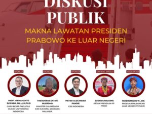 PP PMKRI Kupas Kebijakan Luar Negeri Presiden Prabowo Menuju Indonesia Emas 2045