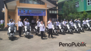 Lebih Giat Bekerja, Pemkab Bogor Hibahkan Motor Kepada 13 Kades di Kecamatan Ciawi