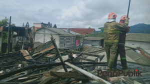 Musim Hujan…1 Unit Rumah Terbakar di Kawasan Puncak, Damkar Turun Gercep