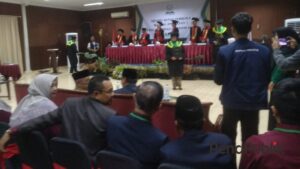 Ratusan Mahasiswa STEI Napala Ikuti Sidang Senat Terbuka Wisuda Sarjana