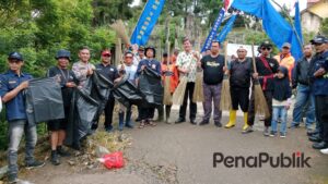 Roadshow Karang Taruna Cisarua, Kepala UPT DLH Ciawi : Bebersih Sampah Mesti Berkelanjutan