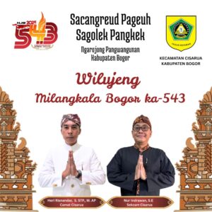 Pemerintah Kecamatan Cisarua Memperingati Hari Jadi Bogor Yang Ke-543