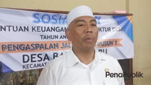Dapat 1 Miliar dari Pemkab Bogor, Pemdes Banjarwaru Ngaspal Jalan di Dusun 2
