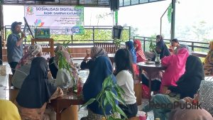 Bank Sampah Katumbiri Batulayang Puncak, Kenalkan Aplikasi Berbasis Digital pada Nasabah