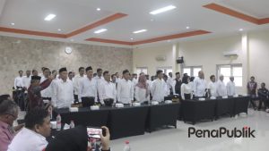 49 RT dan 11 RW di Desa Bendungan Ciawi Resmi Dilantik, Sekdes Dede : Selamat Mengabdi