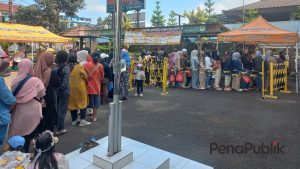 Karang Taruna Kecamatan Cisarua Kawal Gerakan Pangan Murah Istimewa