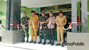 Tambah Layanan Bagi Masyarakat, Danrem 061/Suryakencana Resmikan Posramil Megamendung